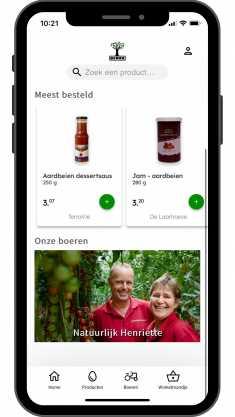 Korte Keten boodschappen web app BEUKK Korte Keten boodschappen web app BEUKK